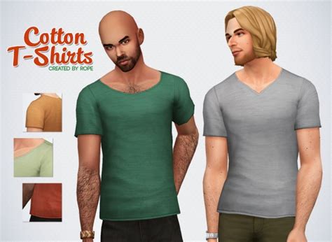 Simsontherope Cotton T Shirt • Sims 4 Downloads