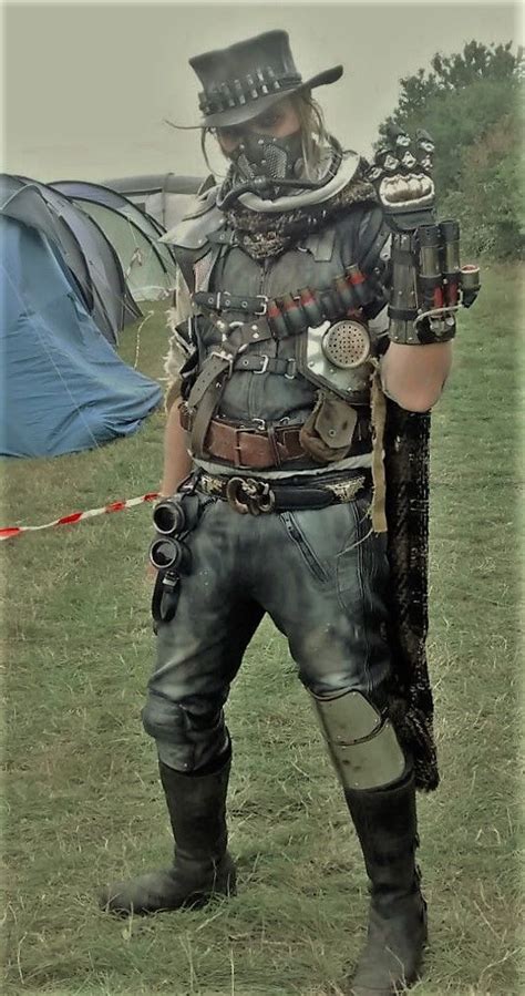 Steampunk Meets Dystopia Perfection Steampunk Outfit Male Steampunk
