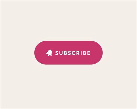 Pink Youtube Subscribe Button Youtube Subscribe Button Etsy Sweden