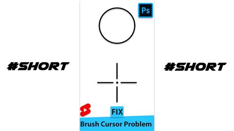 Fix Photoshop Brush Cursor Problem L DHK Production Shorts YouTube