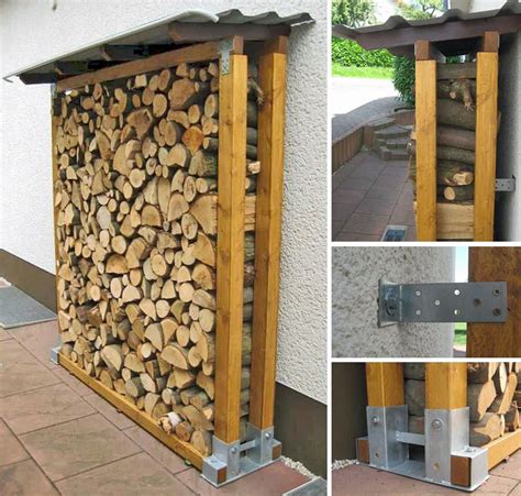 Outdoor Firewood Storage Ideas 30 Best Shed And Bin Designs 2023