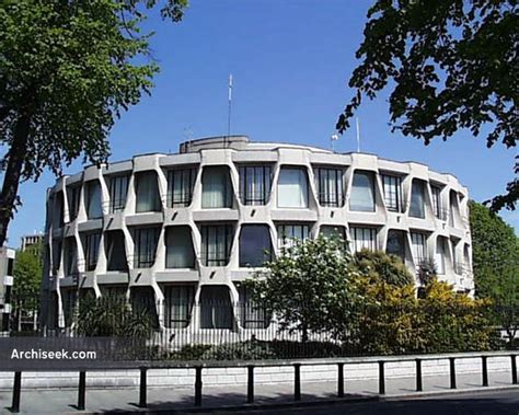 1964 United States Embassy Northumberland Road Dublin Archiseek Irish Architecture