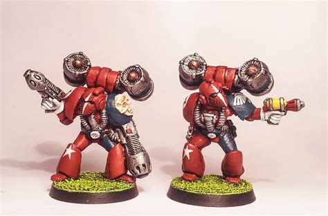 The Work Of Shaitan Rogue Trader Space Marine Assault Unit And Dreadnought