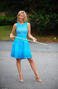 Rachel Riley Showcases Gold Mobility Scooter And Swarovski Walking Stick For Lloyds Pharmacy