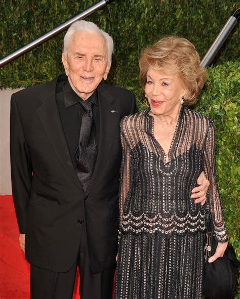 Kirk Douglas And Anne Buydens 64 Years Celebrity Couples Married For