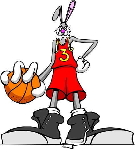 Basketball Cartoon Player