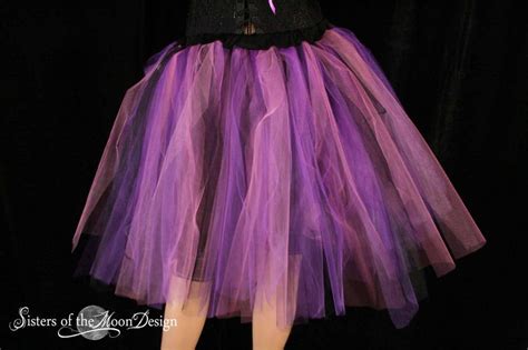 Custom Colors Tutu Tulle Skirt Streamer Knee Length Costume Etsy