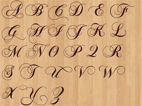 13 Fancy Cursive Letter Font Images Fancy Cursive Tattoo Writing