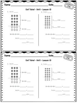 Lesson 3 exit ticket 3 6. Eureka Math Engage NY Grade 3 Module 1 Exit Tickets by Sassycat Corner