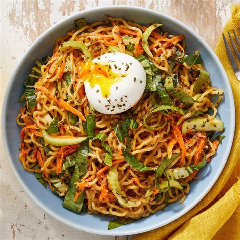 Cook 1 pound carrots, covered, in a small amount of boiling salted water until. Recipe: Cold Sesame Noodles with Carrots, Bok Choy & Soft ...