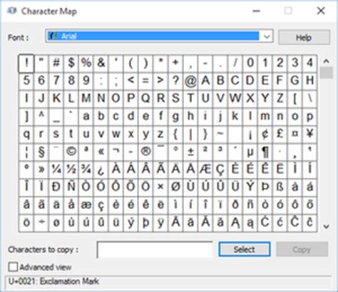 Symbols Keyboard
