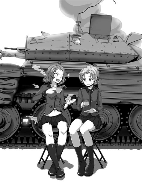Shimada Arisu Azumi Girls Und Panzer Rosehip Orange Pekoe