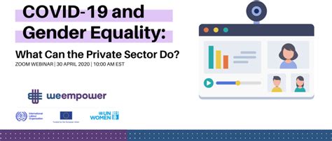 Webinar Covid 19 And Gender Equality What Can The Private Sector Do