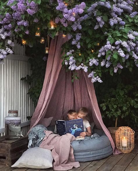 Who wouldn't love to hide and read lots of books in this colorful nook book? outdoor reading nook | Quality living room furniture ...