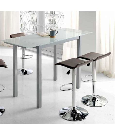 La mesa alta freeman es una mesa alta apta para 2 personas ideal para disfrutar de una copa, un desayuno o un aperitivo en exteriores bajo techo. Comprar Mesa de cocina alta Sintra