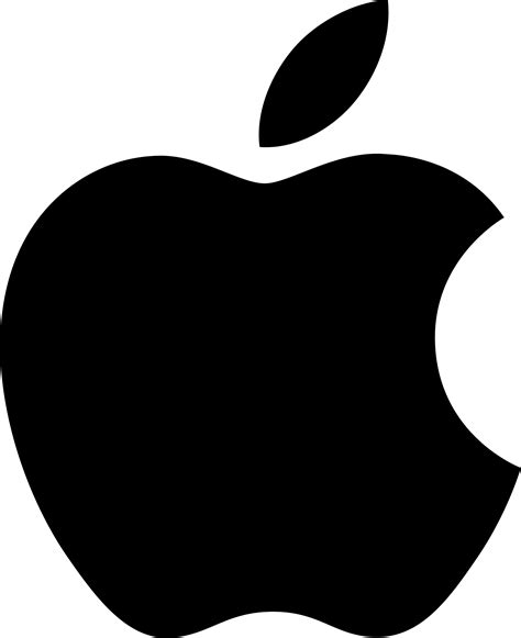 Apple Logo Png E Svg Download Vetorial Transparente