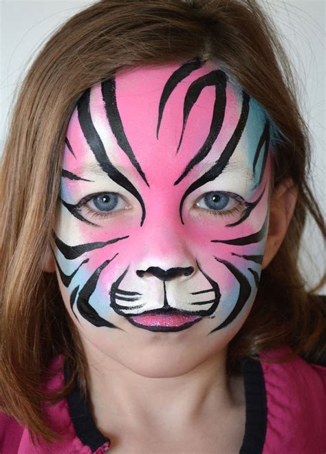 Regenbogentiger faschingsschminke kinderschminke tigergesicht tiger schminken. So können Sie sich als Tiger schminken! Eine Anleitung und ...