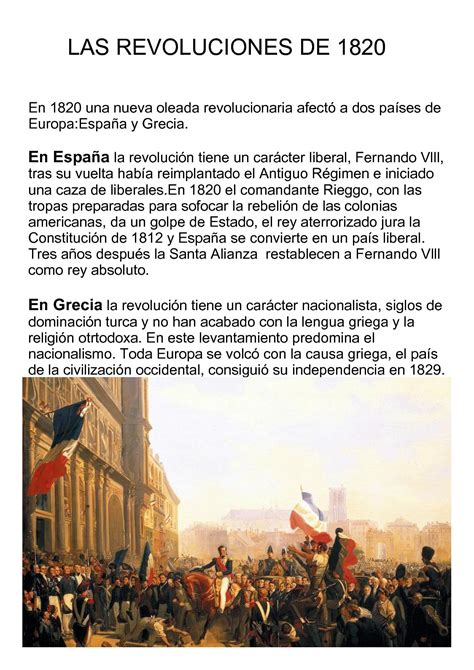 Calaméo Revoluciones 1820 1830 Y 1830