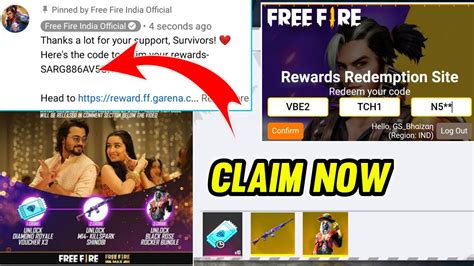 Free Fire Kill Chori Music 3 Crore Views Completed Redeem Code Free