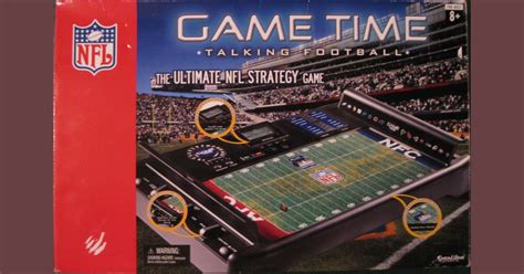 Nfl Game Time Talking Football Board Game Boardgamegeek