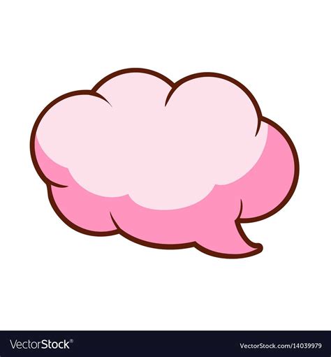 Pink Cloud Colorful Cartoon Royalty Free Vector Image Pink Clouds