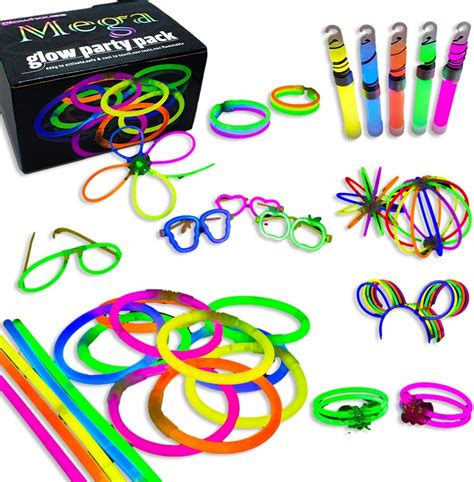 Mega Glow Stick Party Pack Premium Quality Glowhouse Uk Branded 463pcs To Create 200 X
