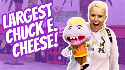Winning Tons Of Tickets At The Worlds Largest Chuck E Cheese Youtube