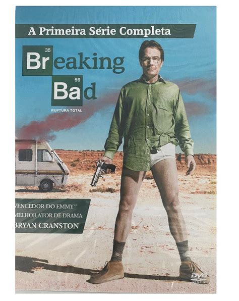 Breaking Bad Ruptura Total 1ª Temporada DVD Novo