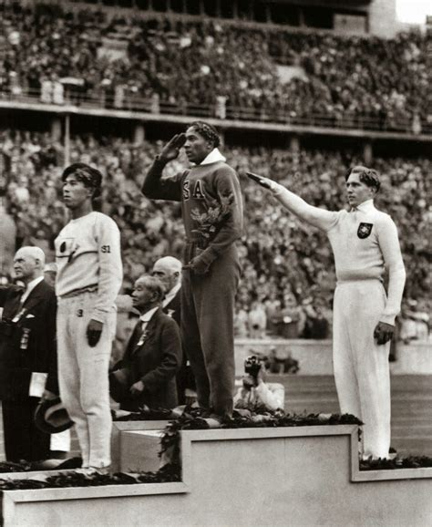Amistad Entre Jesse Owens Y Lutz Long Durante Los Juegos Olímpicos