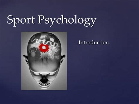 PPT Sport Psychology PowerPoint Presentation Free Download ID