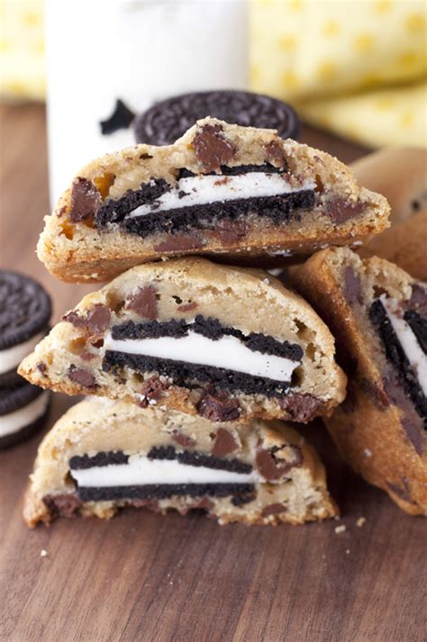 From sugar cookies to red velvet cakes, there's a lot to drool over, but, without a doubt, one of the best flavo. Oreo Stuffed Chocolate Chip Cookies | Wishes and Dishes
