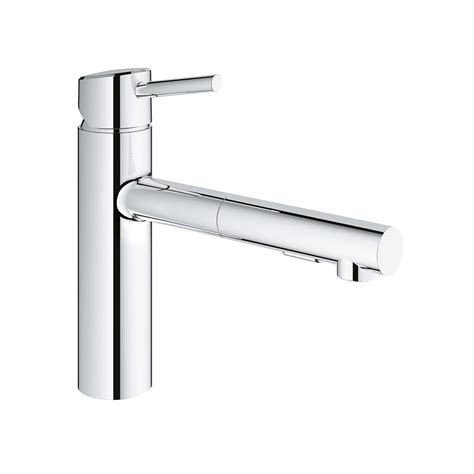 Another grohe faucet sprang a leak from the flexible stainless steel feed line. Grohe Concetto Single-Handle Kitchen Faucet | Bradshaw ...