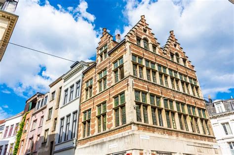 Historic Center Of Antwerp In Belgium Editorial Photography Image Of
