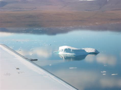 Arctic Ice Cap Around Ellesmere Island