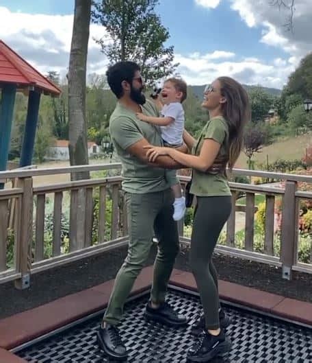 Beautiful Pics Of Burak Ozcivit With His Wife And Son Showbiz Hut