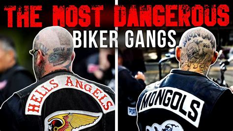 10 Most Dangerous Biker Gangs In History Youtube