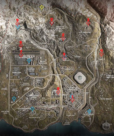 Call Of Duty Warzone Phone Map How To Open Bunker 11