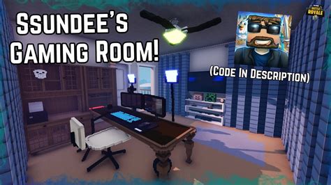 Escape the room fortnite *hard* (agents escape). I Built SSundee's Gaming Room! Published with Code! Mega ...