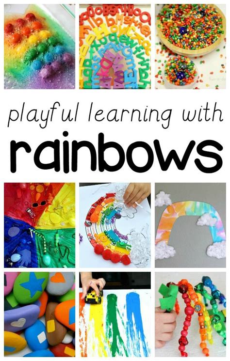 Rainbow Activities For Colorful Learning And Play Rainbow Activities