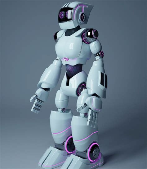 Female Robot Cgtrader