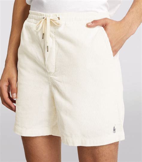 Polo Ralph Lauren White Prepster Shorts Harrods Uk