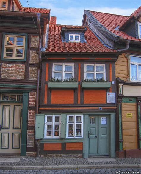 Ich liebe das chaos ️. Harz - Bilder - Das kleinste Haus in Wernigerode
