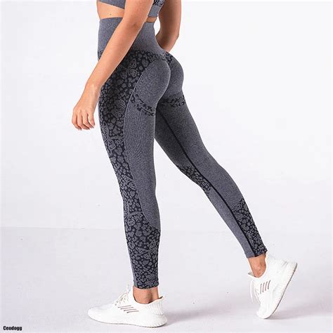 Tight Yoga Pants Women Gym Seamless High Waist Leopard Leggings