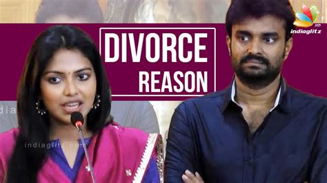 Amala Paul Al Vijay Divorce Reason Hot Cinema News Youtube