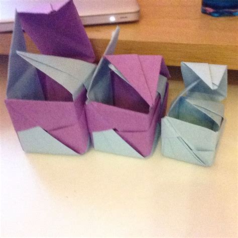 Origami Birthday Present Box A Quick And Easy Way Way To Have A Friend