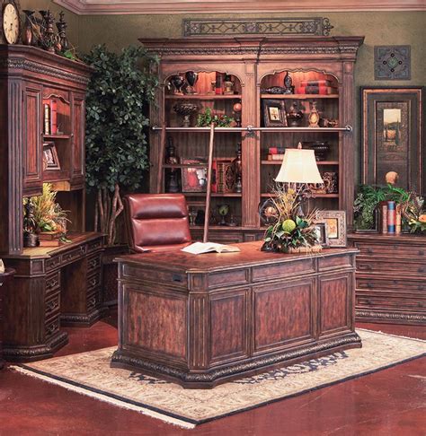 Old World Home Office Mediterranean Home Decor Home Office Design