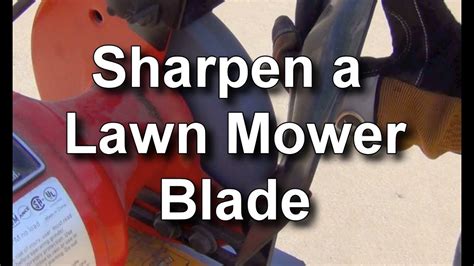 This guide will show you how to sharpen mower blades step by step, plus give ideas for using tools you may already have. How to Sharpen a Lawn Mower Blade - YouTube