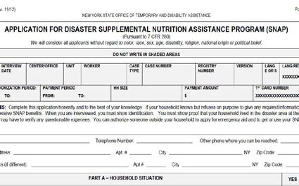 Fill food stamp application pdf, edit online. The deadline for Sandy-related food stamps is Tuesday