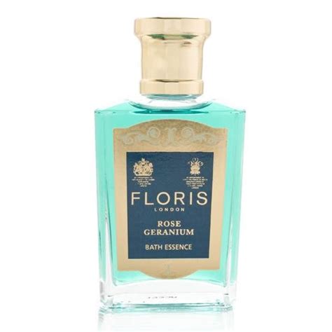 Floris Rose Geranium By Floris London 17 Oz Bath Essence Rose Geranium Geraniums Bath Salts