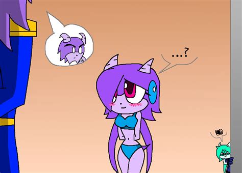 What If Master Sash Was Shown Lilac S Swimwear By Jh Production On Deviantart